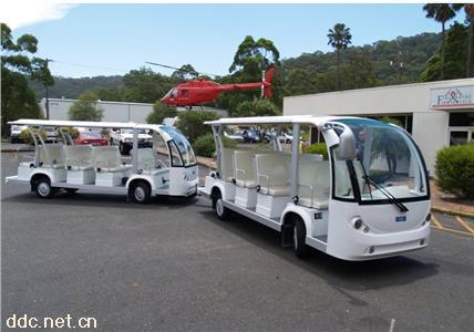  电动旅游观光车 厂区内用观光车
